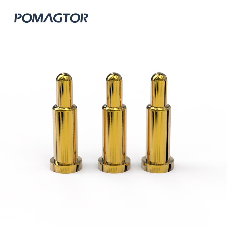 SMT Pogo Pin 2.0*6.0mm Stroke0.9mm(Per Contact): 100±150gf -40~150°C 1A 12V