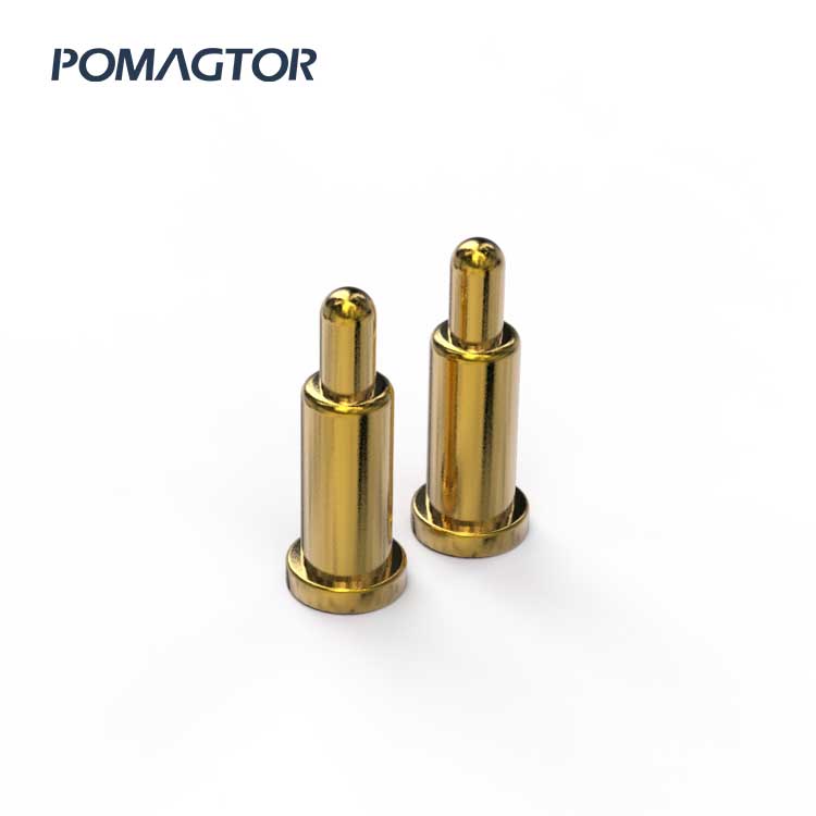 SMT Pogo Pin 2.0*5.5mm Stroke1.5mm(Per Contact): 100±150gf -40~150°C 1~1.65A 12V