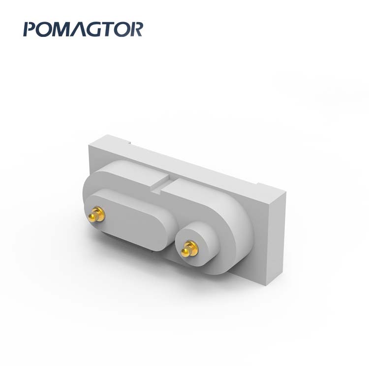 DIP Pogo pin connector 2Pin Stroke0.5mm(Per Contact): 80±15gf -30~85°C 1A 5V