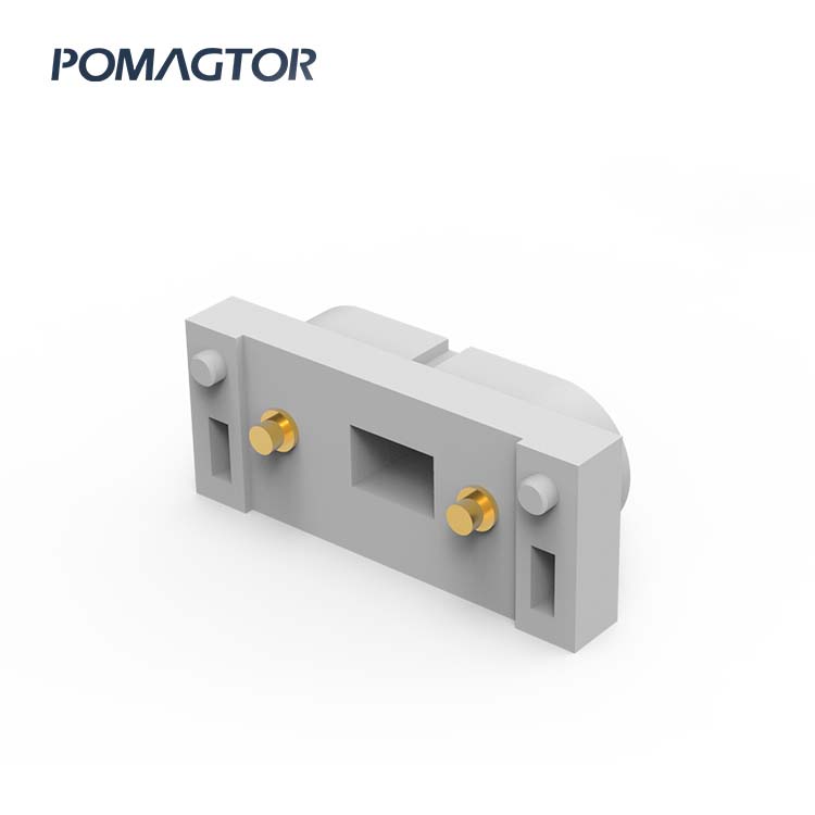 DIP Pogo pin connector 2Pin Stroke0.5mm(Per Contact): 80±15gf -30~85°C 1A 5V