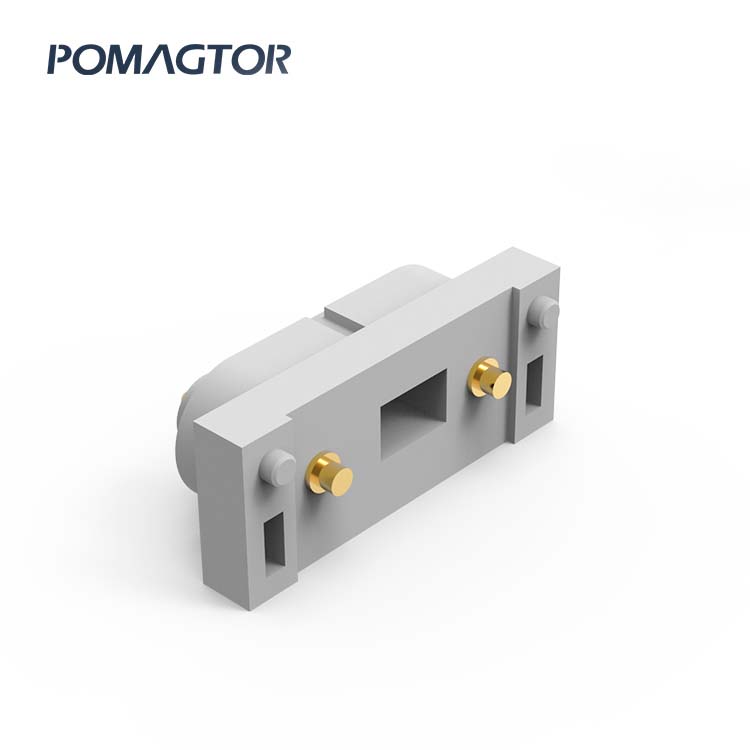 DIP Pogo pin connector 2Pin Stroke0.5mm(Per Contact): 80±15gf -30~85°C 1A 5V