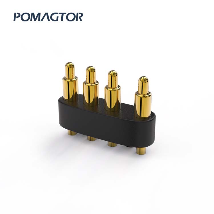 DIP Pogo pin connector 3Pin Stroke0.95mm(Per Contact): 150±5gf -30~85°C 1.5A 12V