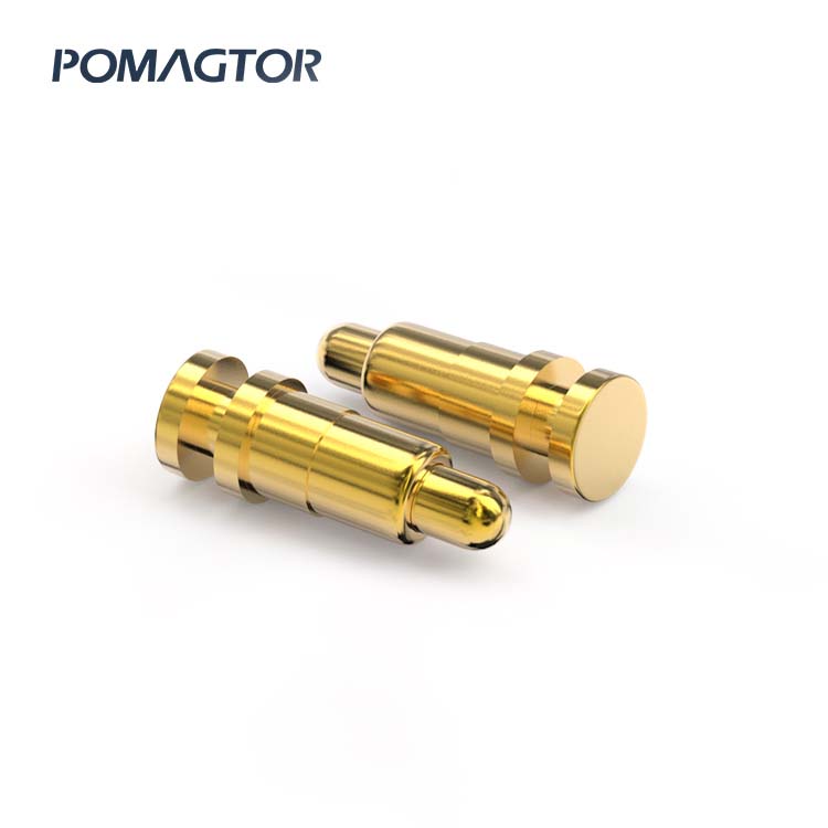 Special-shaped Pogo Pin 1.8*5.0mm Stroke0.8mm(Per Contact): 110±20gf -30~85°C 60A 1V