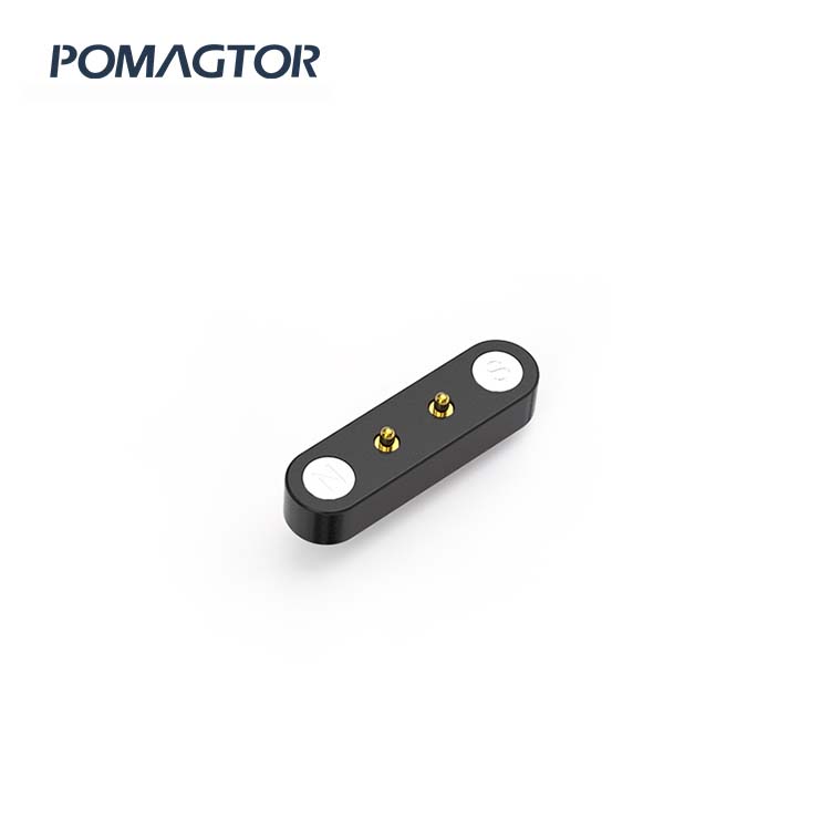 Magnetic connector 2Pin PCB mounting base battery adapter -30~85°C 2A 5V