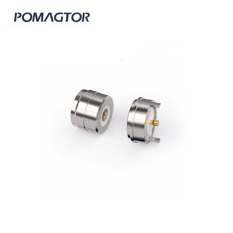 Magnetic connector 7.4mm 2Pin Cup charging connector -40~150°C 1A 12V