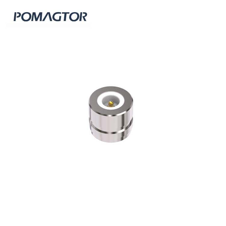 Magnetic connector 6mm 2Pin Water cup magnetic suction charge -40~150°C 1A 12V