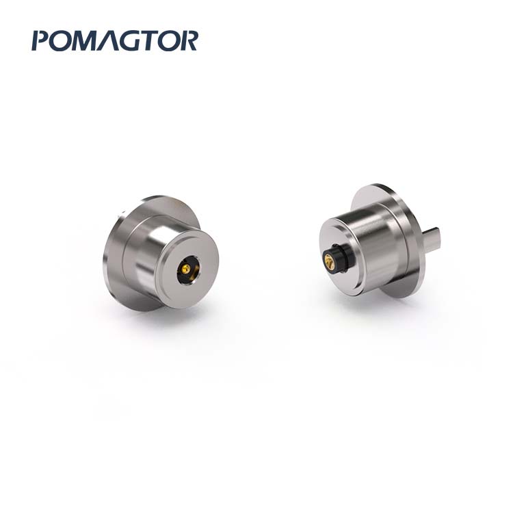 Magnetic connector 5.5mm 2Pin High current fast charge -40~150°C 1A 12V