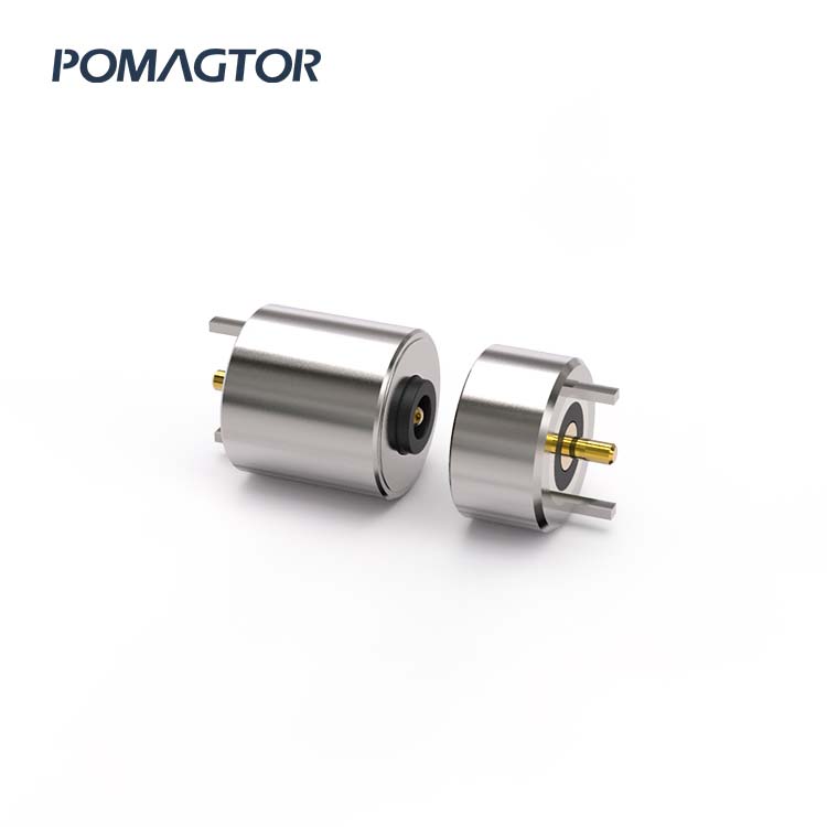 Magnetic connector 5.5mm 2Pin High current fast charge -40~150°C 1A 12V