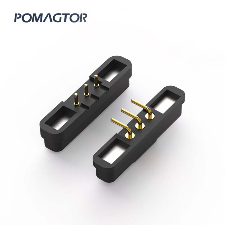 Magnetic connector 3Pin Dock socket -30~85°C 2A 5V