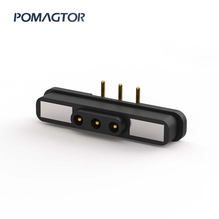 Magnetic connector 3Pin Dock socket -30~85°C 2A 5V