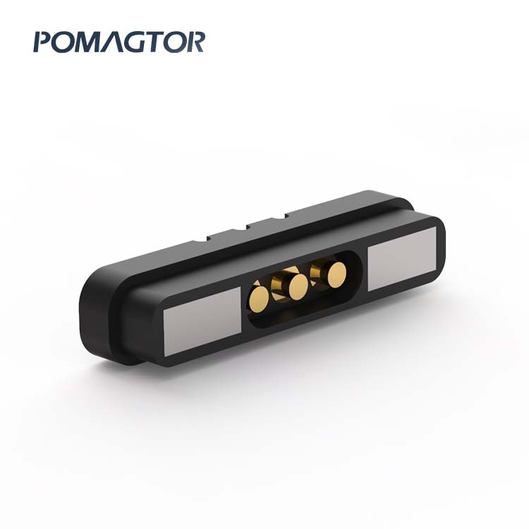 Magnetic connector 3Pin Dock socket -30~85°C 2A 5V