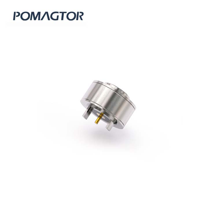 Magnetic connector 10mm 3Pin Smart clothing charging -30~85°C 2A 5V