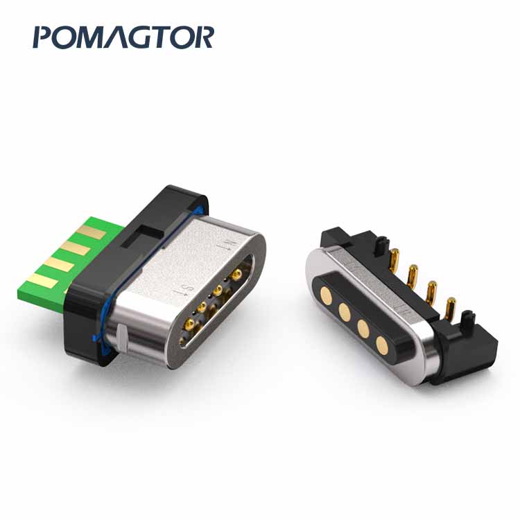 Magnetic connector 4Pin Waterproof connector -30~85°C 2A 5V