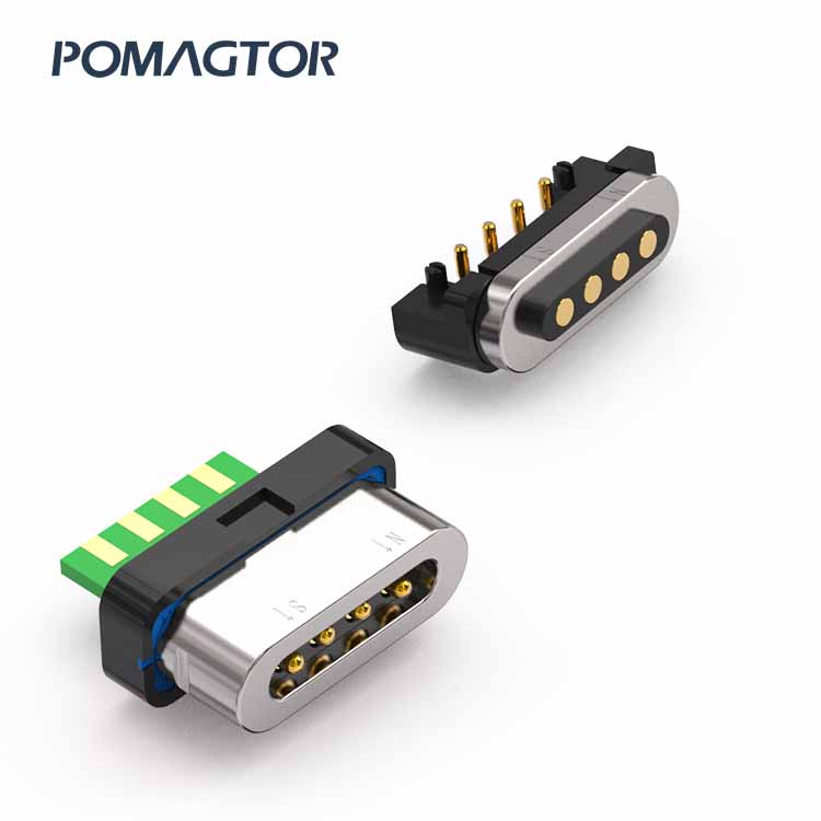 Magnetic connector 4Pin Waterproof connector -30~85°C 2A 5V