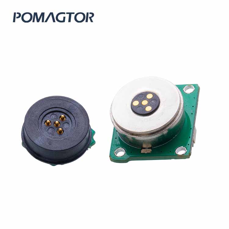 Magnetic connector 4Pin Circular connector -30~85°C 2A 5V