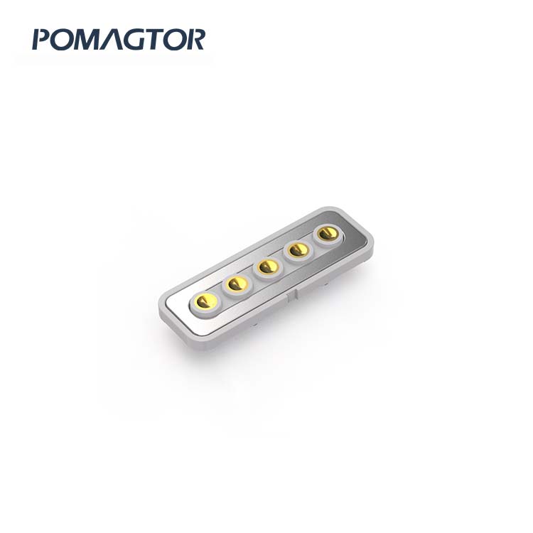 Magnetic connector 5Pin -30~85°C 2.5A 12V