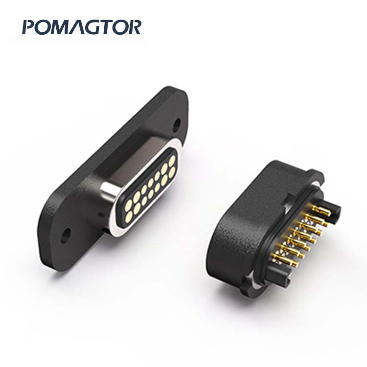 Magnetic connector 14Pin Car charging -30~85°C 1.5A 12V