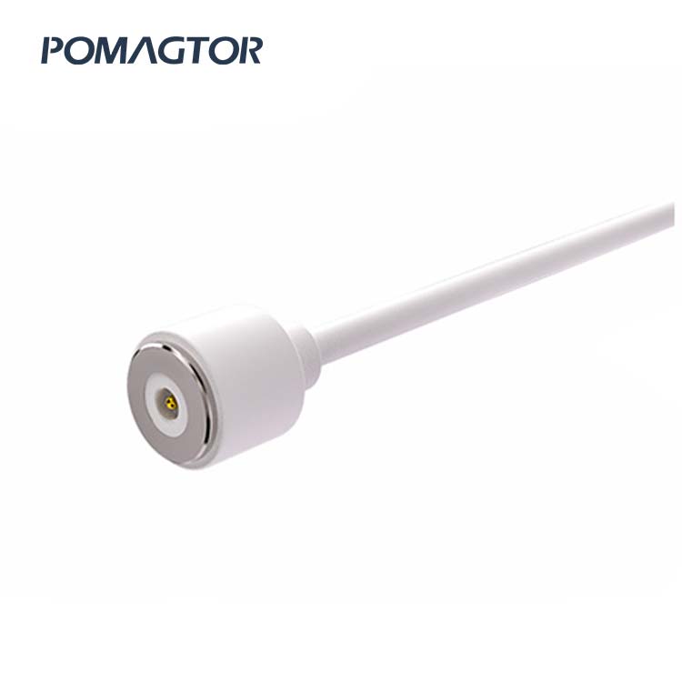 Magnetic data line 10mm 2Pin Power bank charging cable for water cup -30~85°C 3A 5V