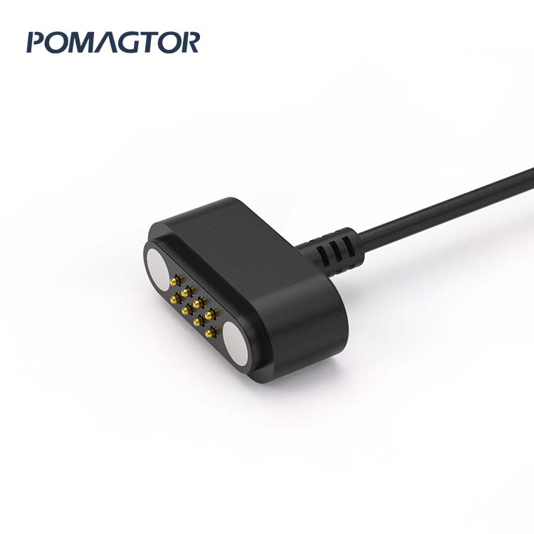 Magnetic data line 8Pin Waterproof medical connection cable -30~85°C 3A 5V