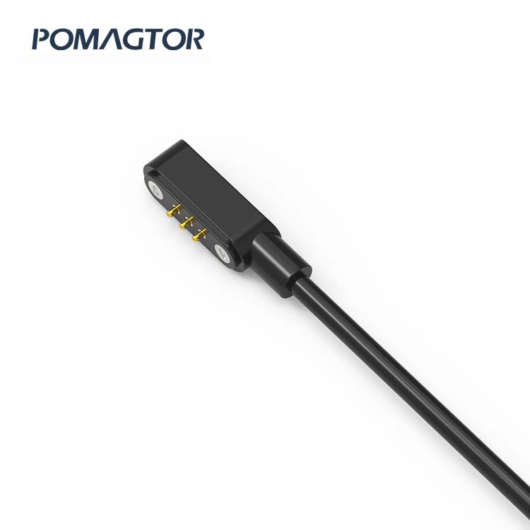 Magnetic data line 3Pin Magnetic charging cable contact -30~80°C 1A 5V